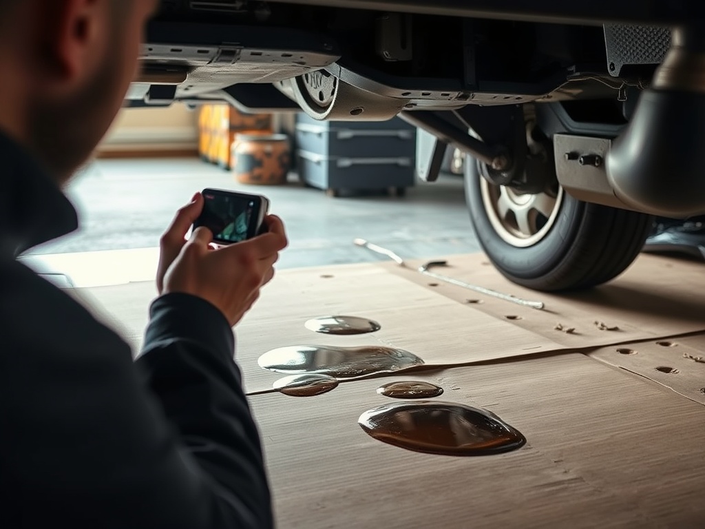 How to Spot a Fluid Leak by Color, Smell, and Location